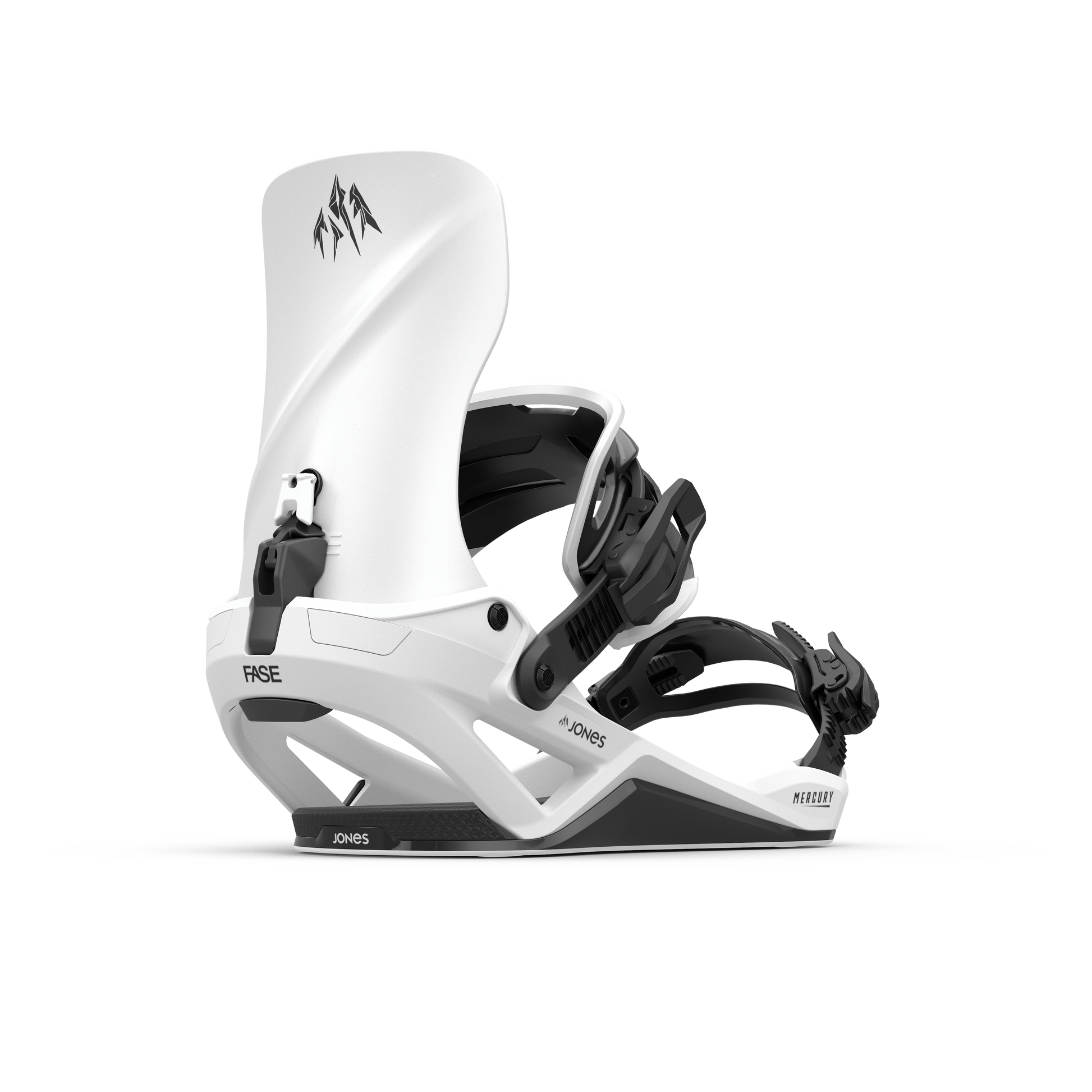 Jones Mercury FASE Snowboard Binding 2026/2027, Cloud White