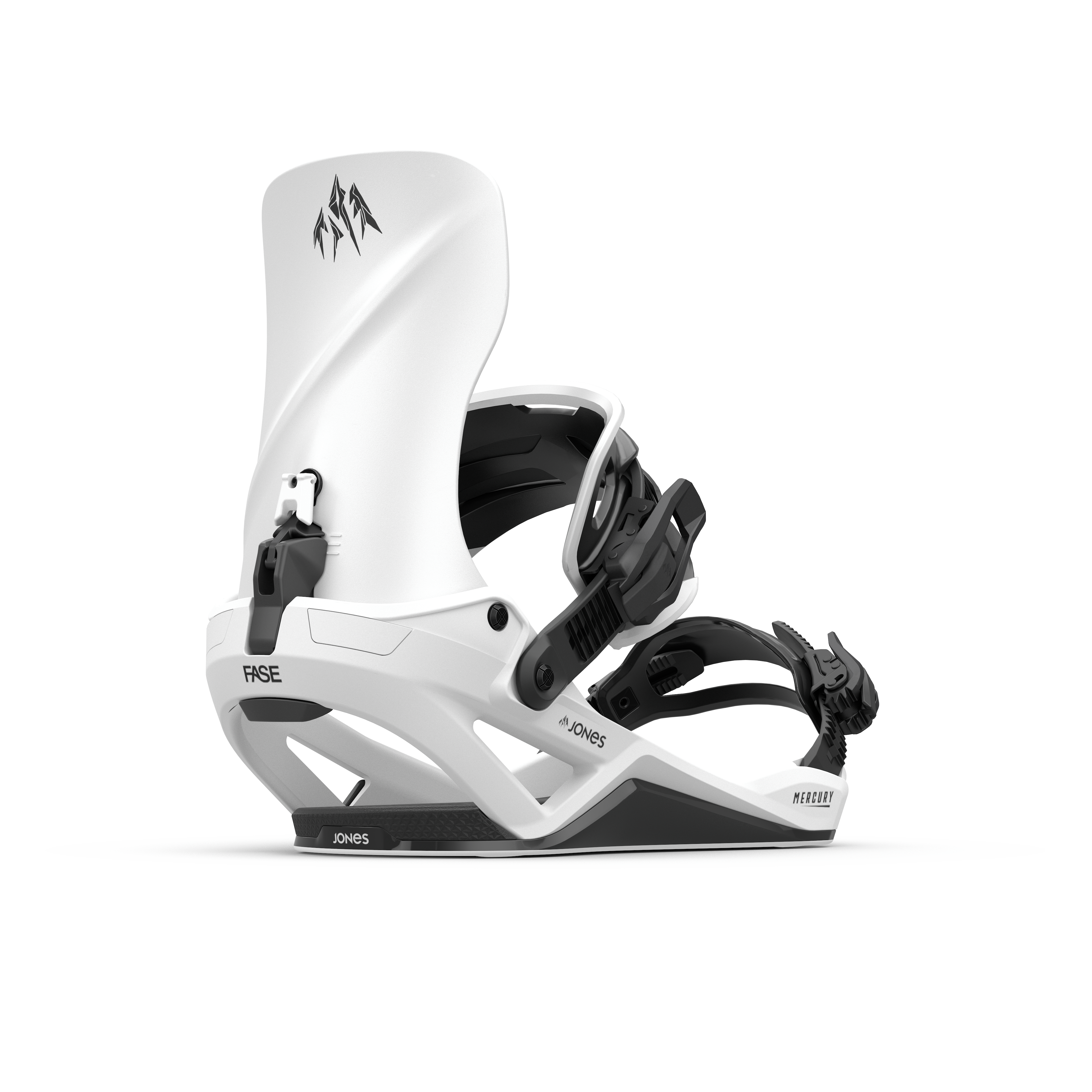Jones Mercury FASE Snowboard Binding 2026/2027, Cloud White