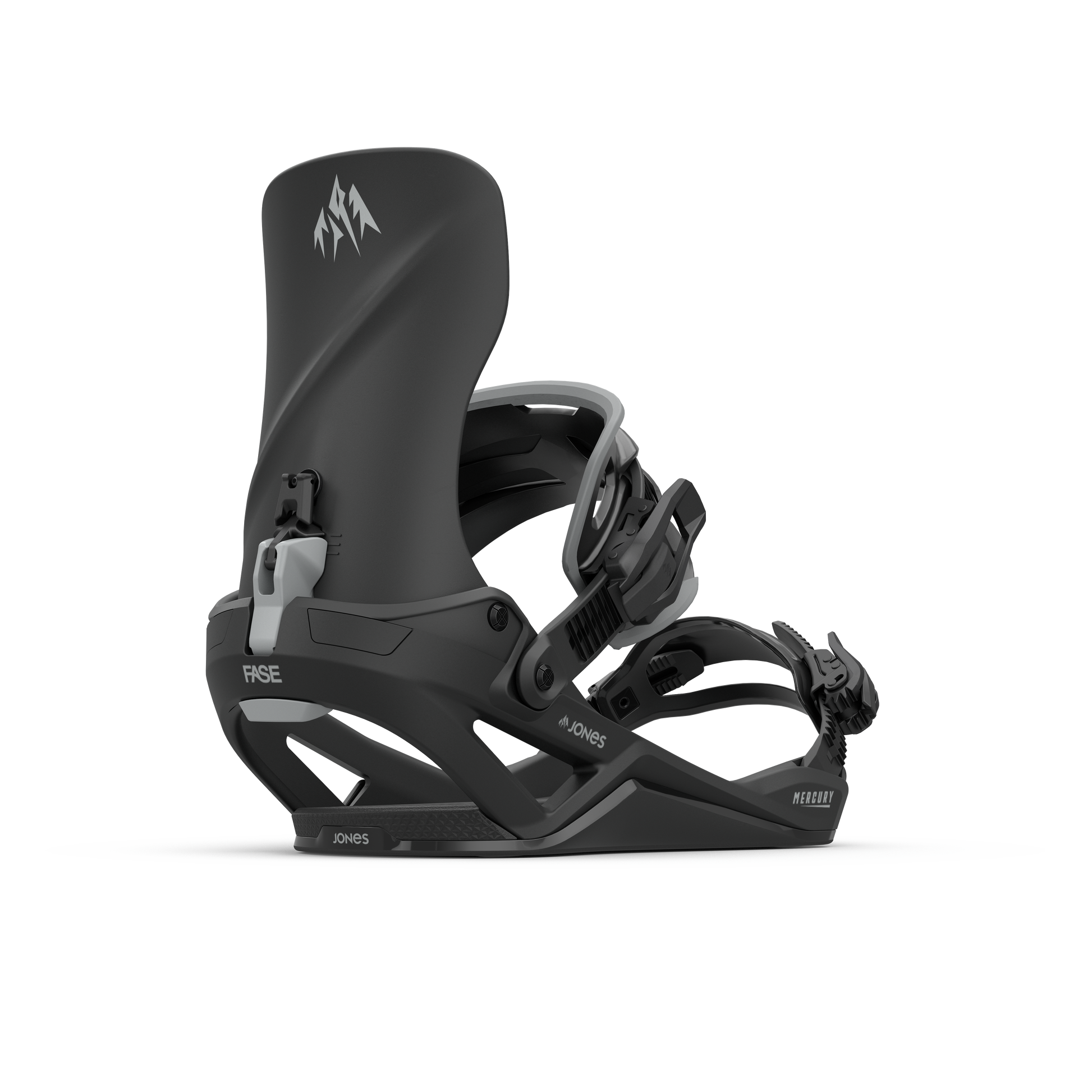 Jones Mercury FASE Snowboard Binding 2026/2027, Stealth Black