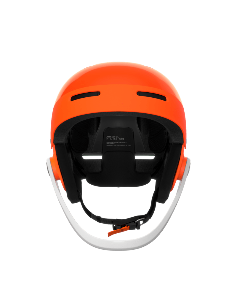 POC Artic SL MIPS race ski helmet – Fluorescent Orange (view 1)