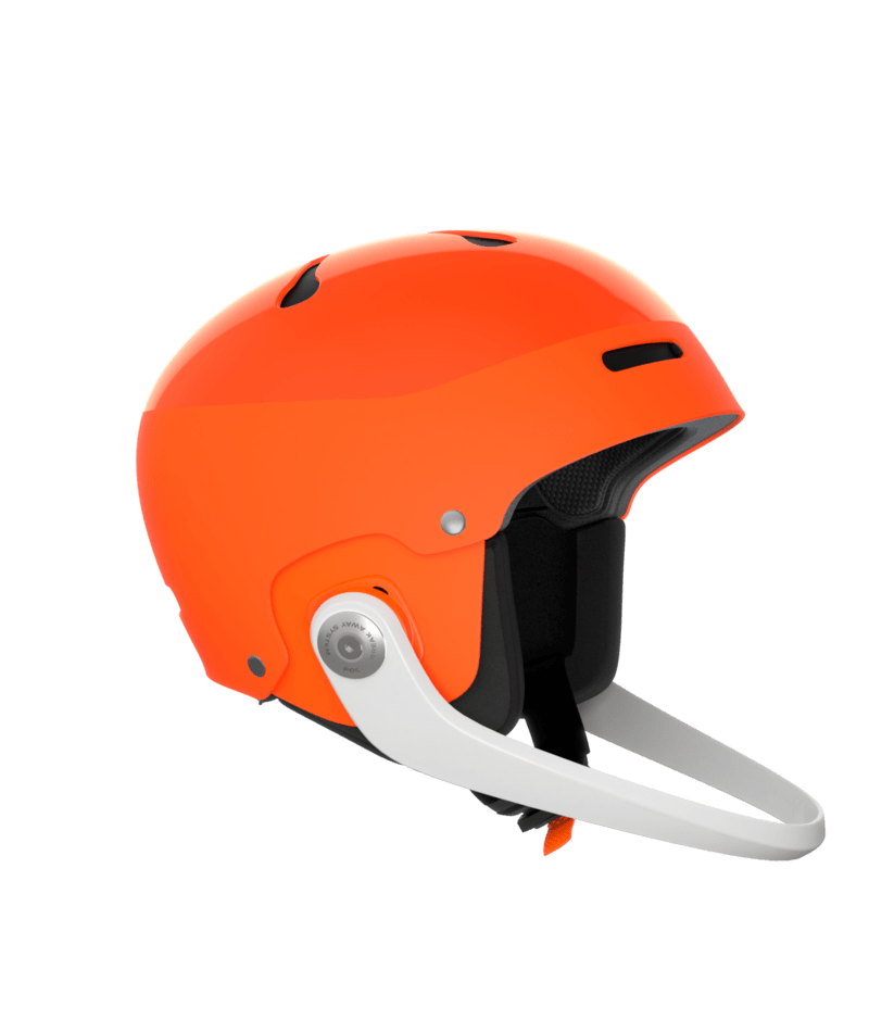 POC Artic SL MIPS race ski helmet – Fluorescent Orange (view 2)