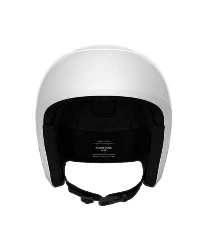 POC Skull Dura Jr junior race ski helmet – Hydrogen White (view 1)