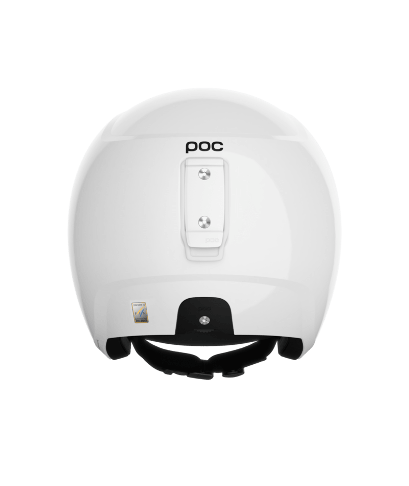 POC Skull Dura Jr junior race ski helmet – Hydrogen White (view 3)