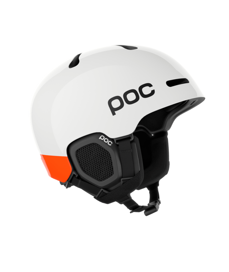 POC Fornix MIPS ski helmet – Hydrogen White/Fluorescent Orange (view 2)