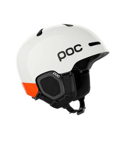 POC Fornix MIPS ski helmet – Hydrogen White/Fluorescent Orange (view 2)