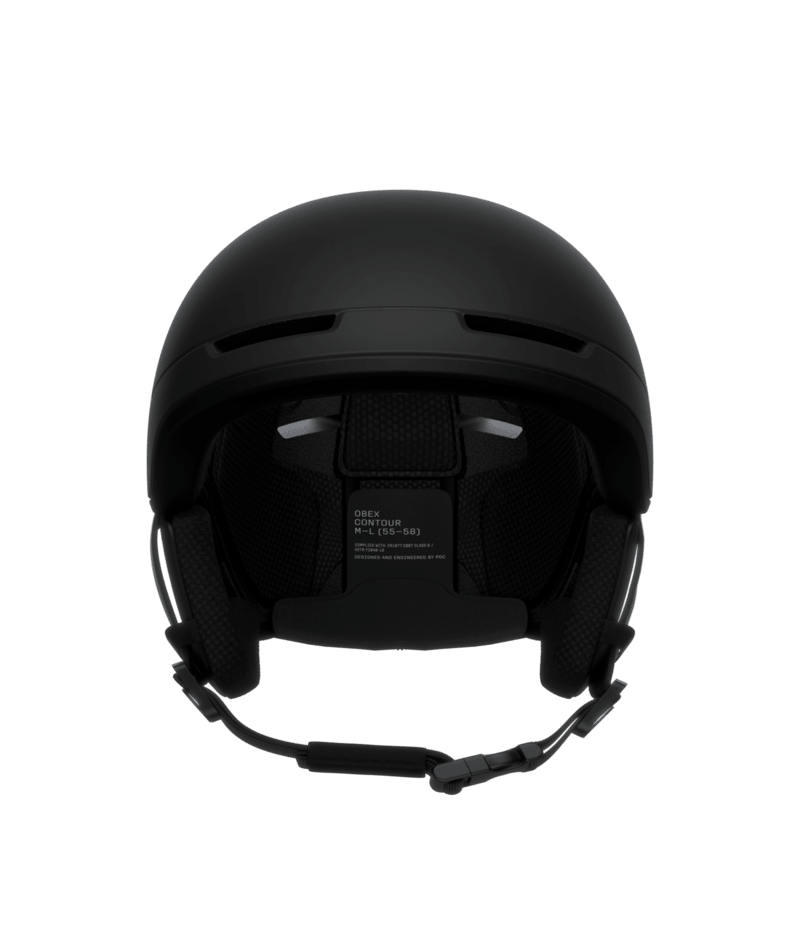 POC Obex Contour ski helmet – Uranium Black Matt (view 1)