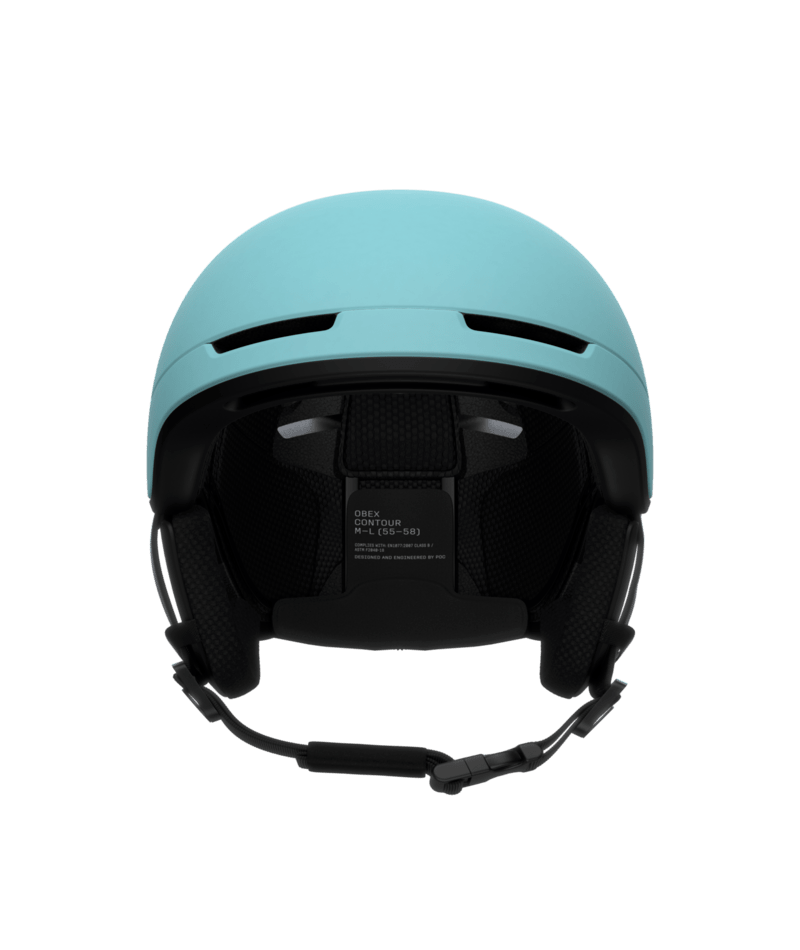 POC Obex Contour ski helmet – Indicolite Blue Matt/Carnelian Orange Matt (view 1)