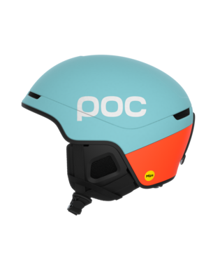 POC Obex Contour ski helmet – Indicolite Blue Matt/Carnelian Orange Matt (Detail)