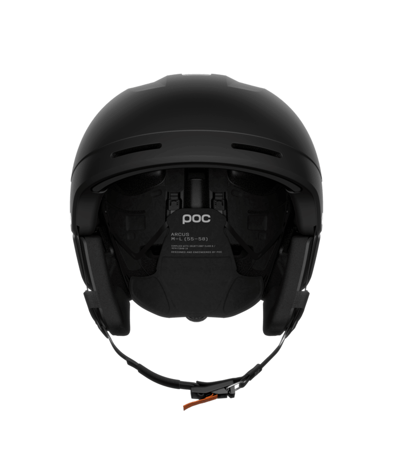 POC Arcus ski helmet – Uranium Black Matt (view 1)