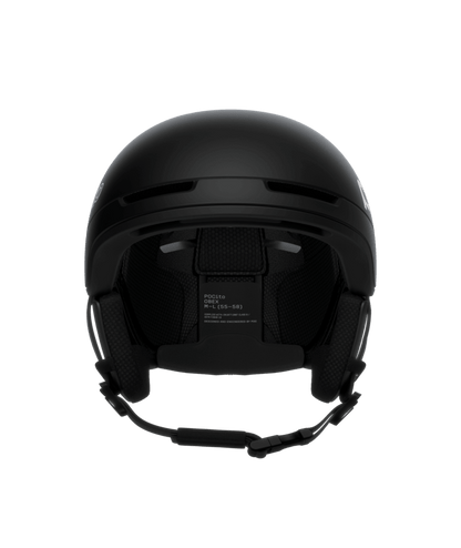 POC POCito Obex MIPS kids ski helmet – Uranium Black Matt (view 1)