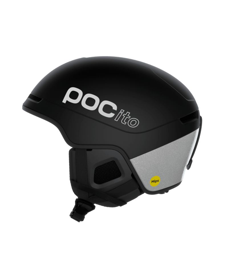 POC POCito Obex MIPS kids ski helmet – Uranium Black Matt