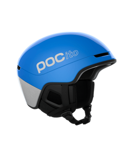 POC POCito Obex MIPS kids ski helmet – Fluorescent Blue (view 2)