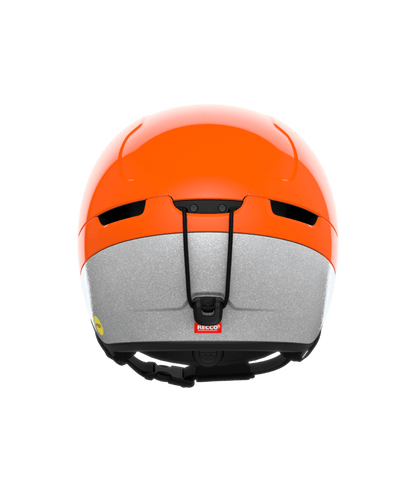 POC POCito Obex MIPS kids ski helmet – Fluorescent Orange (view 3)