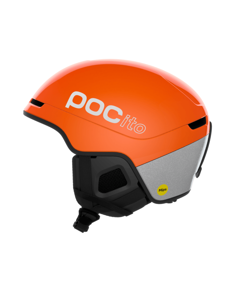 POC POCito Obex MIPS kids ski helmet – Fluorescent Orange