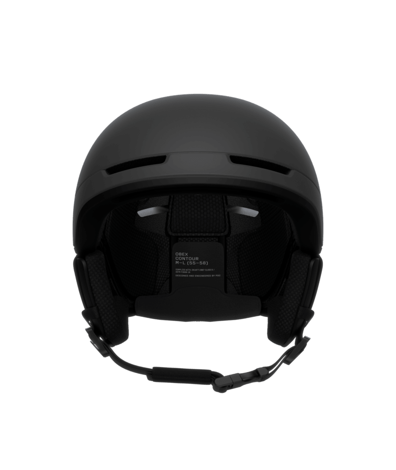 POC Obex Contour Communication ski helmet – Sylvanite Grey Matt/Uranium Black Matt (view 1)
