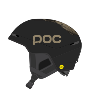 POC Obex Contour Marco Odermatt Edition ski helmet – Uranium Black/Podium Gold (Detail)