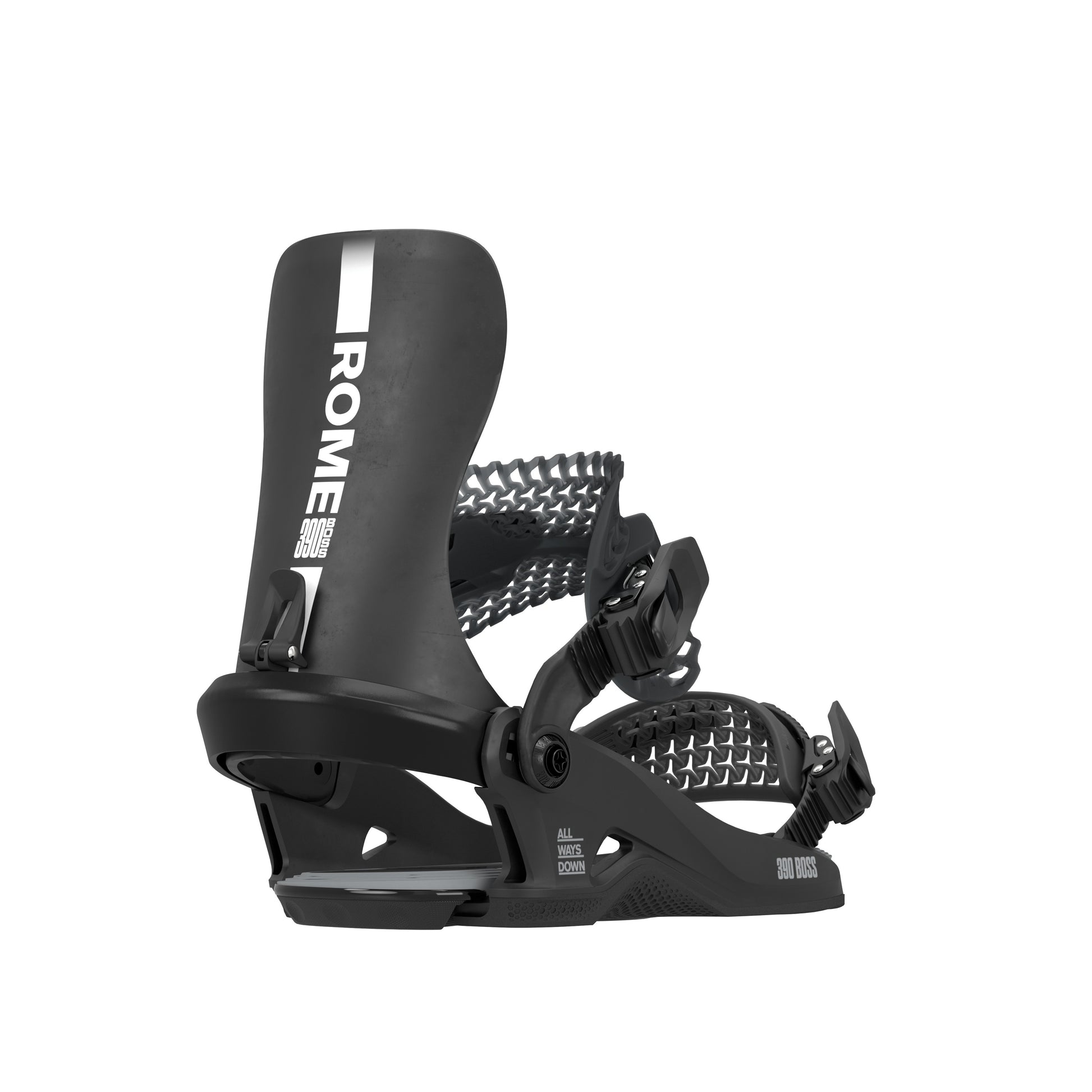 Rome 390 Boss HW Snowboard Bindings 2026/2027 black