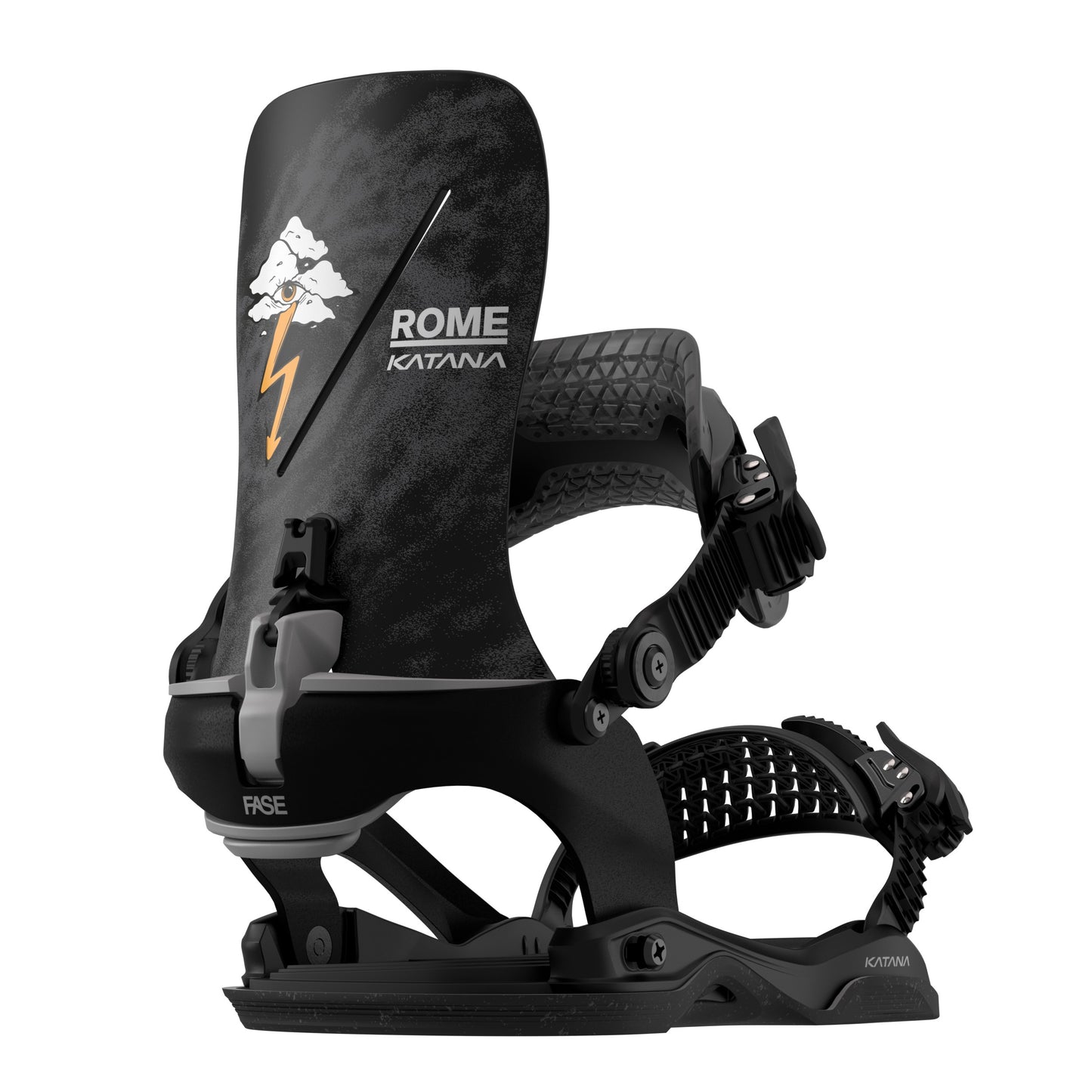 Rome Katana AW FASE Pro Snowboard Bindings 2026/2027 black