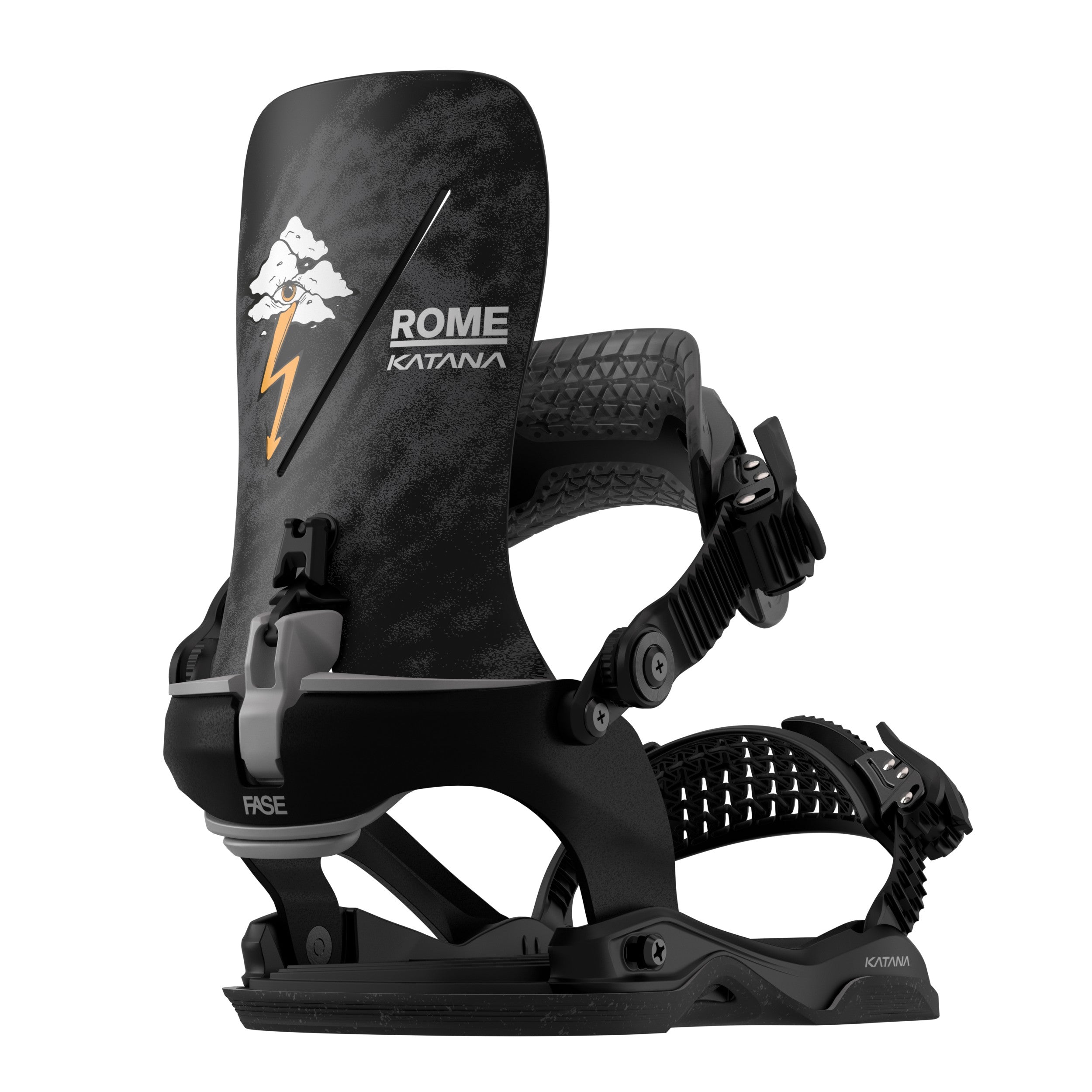 Rome Katana AW FASE Pro Snowboard Bindings 2026/2027 black