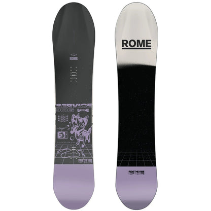 Rome Service Dog snowboard 2026